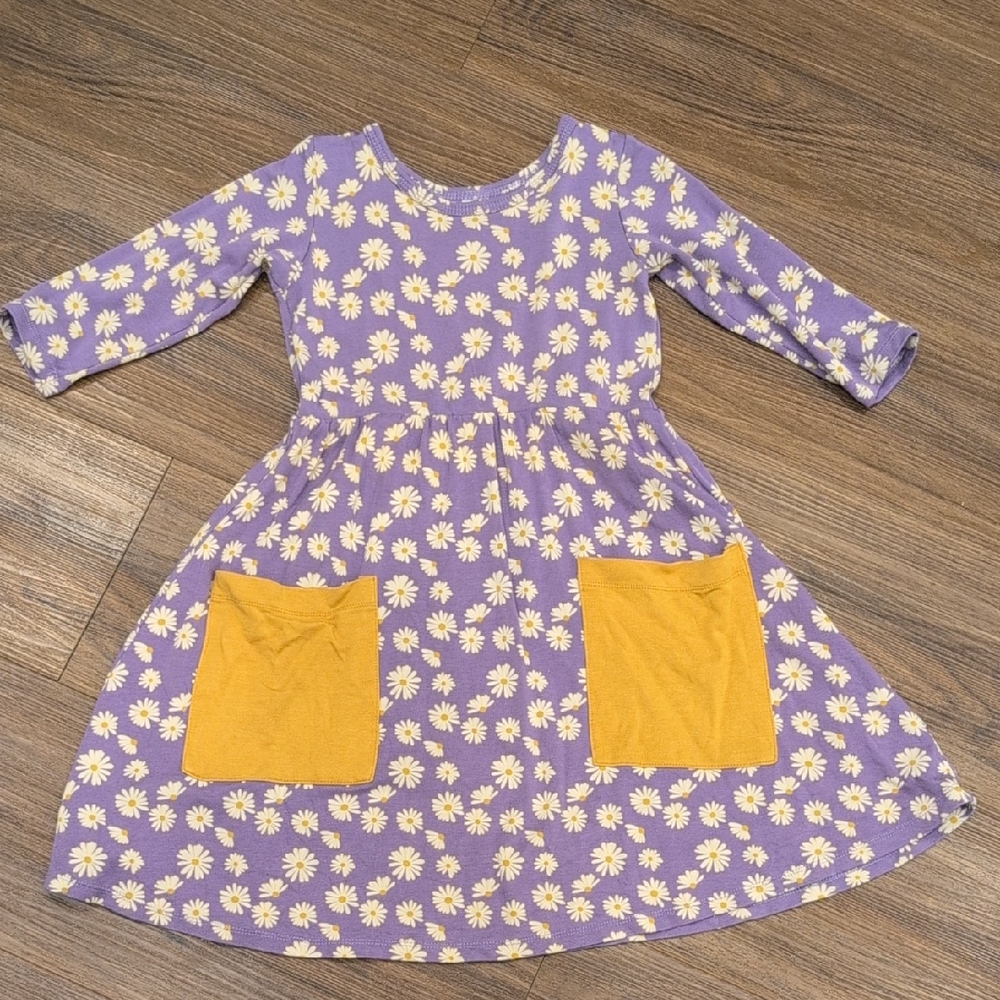 Little & Lively Floral Pocket Dress